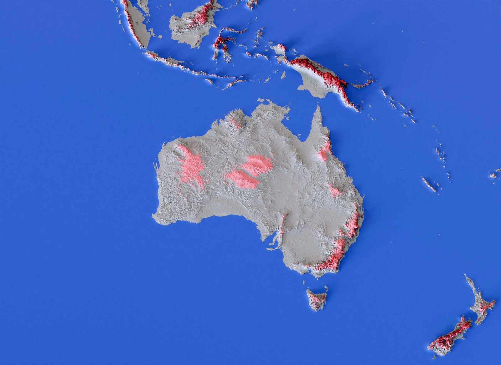 Oceania-Map